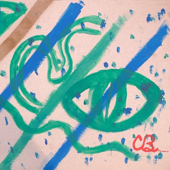 “The Reptilian”..... Multi-Abstract Shapeshifters/Hengeyokai Art Painting - Picture 3 of 8